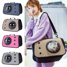 Dog Carrier; Pet Carrier; Dog Purse; Foldable Waterproof Pet Travel Portable Bag Carrier for Cat and Small Dog Home & Outdoor (colour: pink)